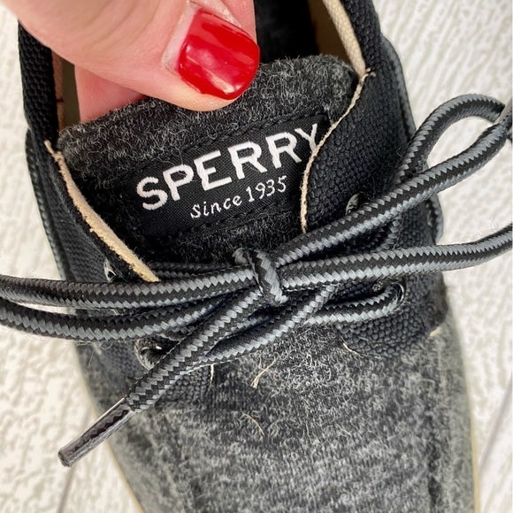 Sperry Topsiders gray flannel feel loafers size 9.5 - Picture 5 of 9